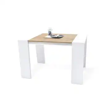 Éxito Mesa comedor 4p chicago blanco duna oferta