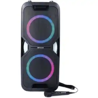 Linio Parlante audio aiwa awpok6l bluetooth 600w pmpo tws luz led oferta