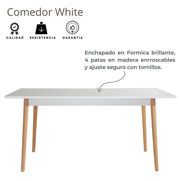 Olímpica Comedor white      ekonomodo oferta