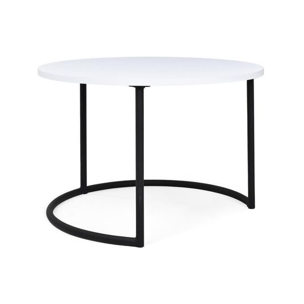 Éxito Mesa auxiliar anaheim grande blanco oferta