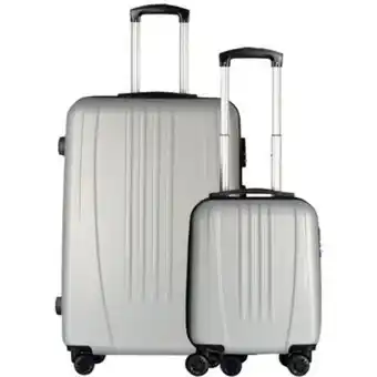Linio Set 2 maletas de viaje travel elite sky abs grande y mano oferta