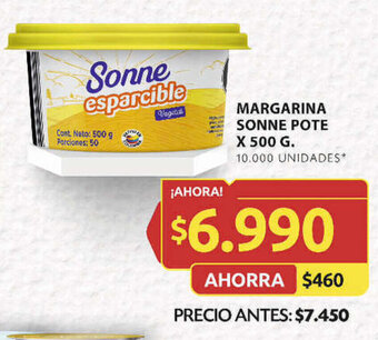 Ara MARGARINA SONNE POTE X 500 G. oferta