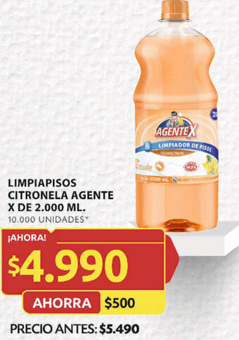 Ara LIMPIAPISOS CITRONELA AGENTE X DE 2.000 ML. oferta