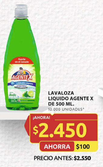 Ara LAVALOZA LIQUIDO AGENTE X DE 500 ML. oferta