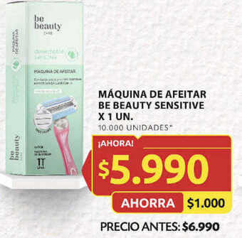 Ara MÁQUINA DE AFEITAR BE BEAUTY SENSITIVE X 1 UN. oferta