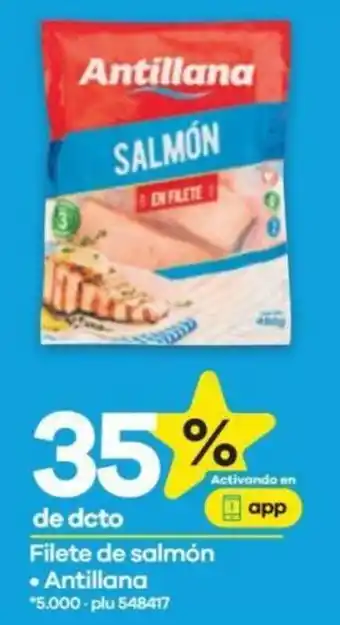 Éxito Filete de salmón • Antillana oferta