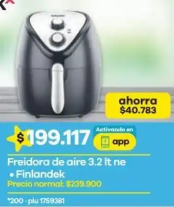 Éxito Freidora de aire 3.2 It ne • Finlandek oferta