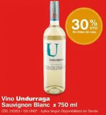 Vino Undurraga Sauvignon Blanc x 750 ml