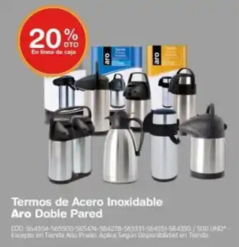 Makro Termos de Acero Inoxidable Aro Doble Pared oferta