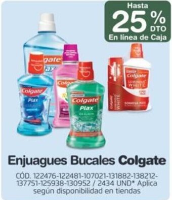 Makro Enjuagues Bucales Colgate oferta