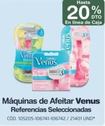 Makro Máquinas de Afeitar Venus Referencias Seleccionadas oferta