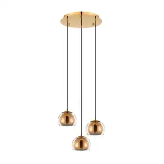 Tugó Lámpara de techo rocamar 3 spot red acero bronce oferta