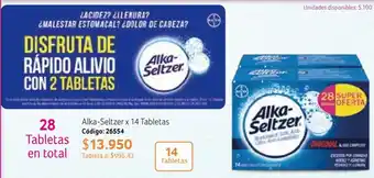 Nova Venta Alka-Seltzer x 14 Tabletas Código: 26554 oferta