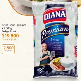 Nova Venta Arroz Diana Premium x 2.500g Código: 31190 oferta