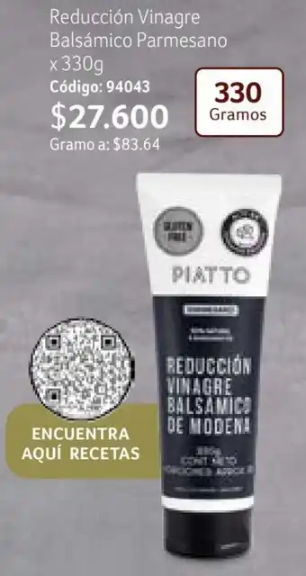Nova Venta Reducción Vinagre Balsámico Parmesano 330g oferta