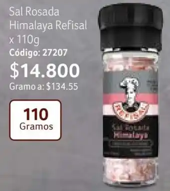 Nova Venta Sal Rosada Himalaya Refisal x 110g oferta