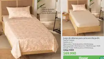 Nova Venta Juego de sábanas para cama sencilla Jardín oferta