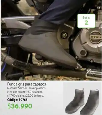 Nova Venta Funda gris para zapatos oferta