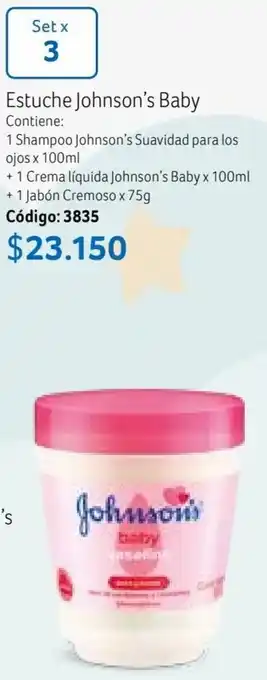 Nova Venta Estuche Johnson's Baby oferta