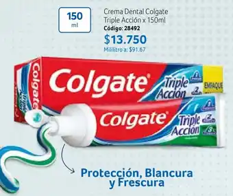 Nova Venta Crema Dental Colgate Triple Acción x 150ml Código: 28492 oferta