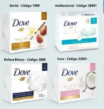 Nova Venta Jabón Dove x 3unds x 90g c/u oferta