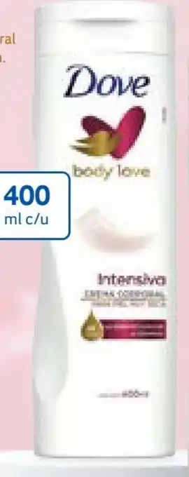 Nova Venta Crema corporal Dove Nutrición Intensiva x 400ml Código: 34013 oferta