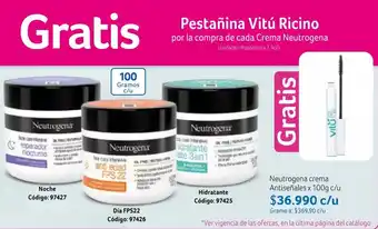 Nova Venta Neutrogena crema Antiseñales x 100g c/u oferta