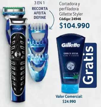 Nova Venta Cortadora y perfiladora Gillette Styler Código: 24946 oferta