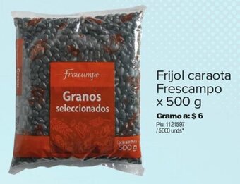 Surtimax Frijol caraota Frescampo x 500 g oferta
