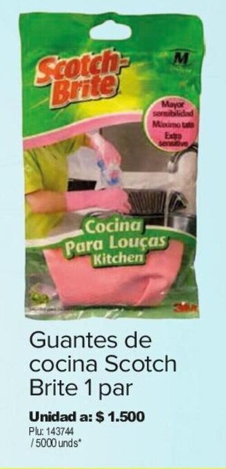 Surtimax Guantes de cocina Scotch Brite 1 par oferta