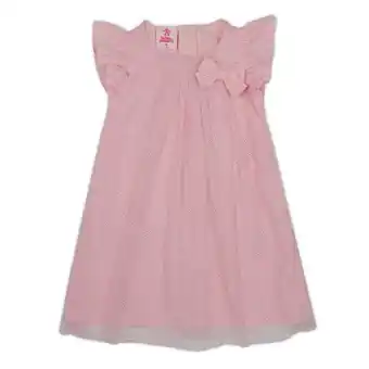 Bata Vestido rosado bubblegummers galaxia niña oferta