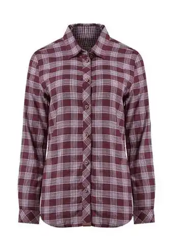 Aka Cam0205-vit camisa manga larga mujer doble faz oferta
