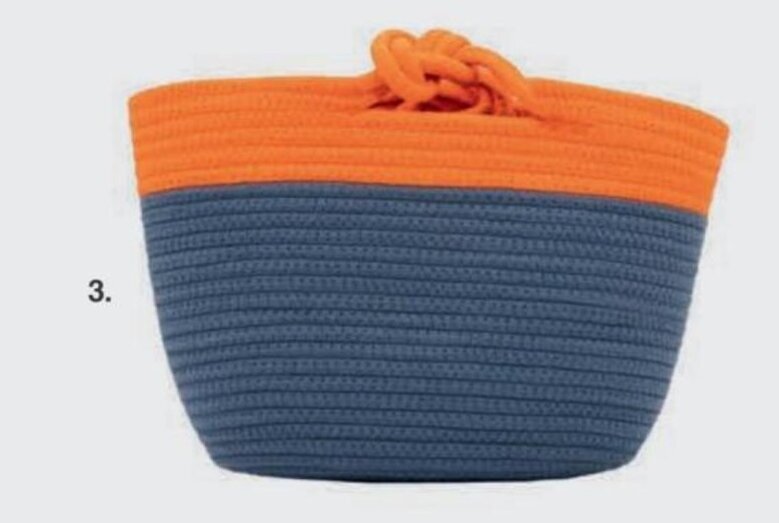 Panamericana Cesta para ropa, 25 cm x 35.5 cm x 15 cm oferta