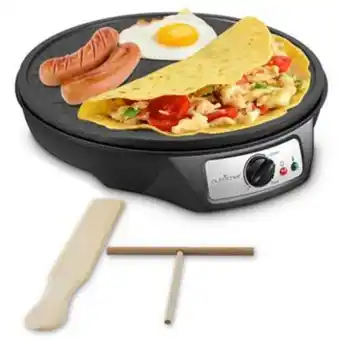 Linio Plancha eléctrica y crepera 12 pulgadas oferta