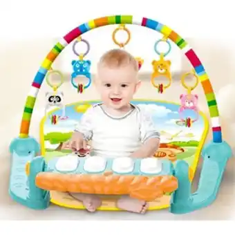 Linio Gimnasio bebe tapete piano musical luces y sonido oferta