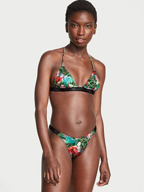 Victoria’s Secret Shine strap triangle bikini top oferta