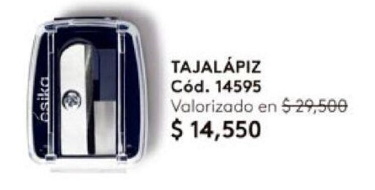 Ésika TAJALÁPIZ Cód. 14595 oferta