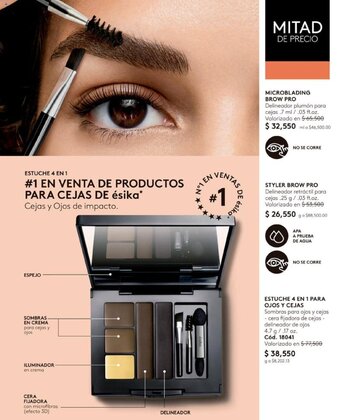 Ésika MICROBLADING BROW PRO Delineador plumón para cejas .7 ml /.03 fl.oz. oferta