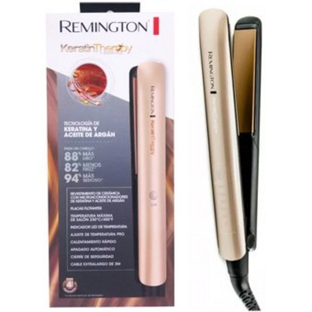 Linio Plancha con keratina y aceite de argan remington generico s8599 oferta