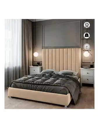 Olímpica Combo cama king natura espaldar + base ekonomodo oferta