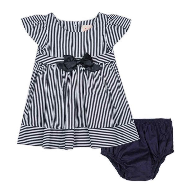 Bata Vestido azul bubblegummers gunnur bebe niña oferta