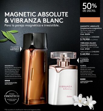 Ésika MAGNETIC ABSOLUTE Simplemente magnético Perfume masculino 100 ml / 3,4 fl.oz. Cód. 02694 oferta
