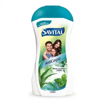 Droguerías Colsubsidio Savital shampoo anticaspa 550ml oferta