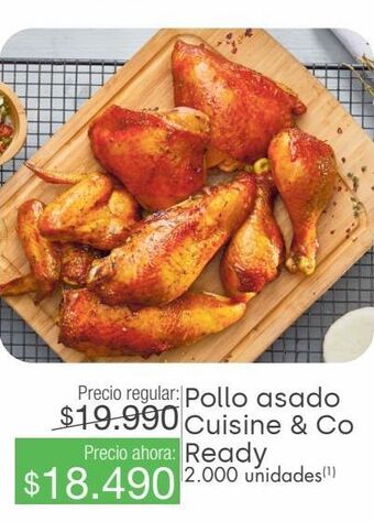 Jumbo Pollo asado cuisine & co ready oferta