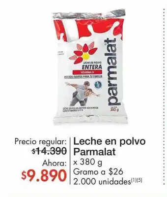 Metro Leche en polvo parmalat x 380 g oferta