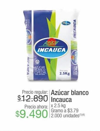 Jumbo Azúcar blanco incauca x 2.5 kg oferta