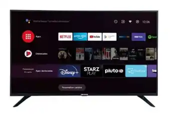 Electrobello Televisor challenger 32 pulgadas smart tv hd led 32to65 bt android t2 oferta