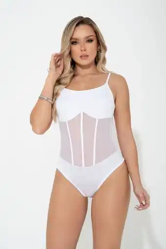 Pacífika Body tiras blanco oferta