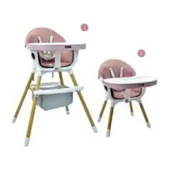 Falabella Silla comedor para bebé 2 en 1 happy baby rock rosa oferta