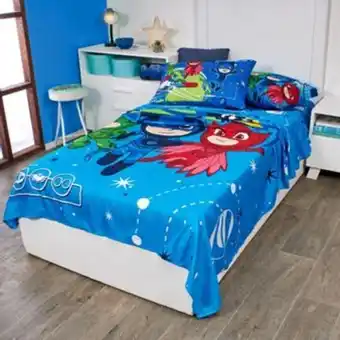 Brissa Juego de sábanas microfibra panel estampada pjm future oferta